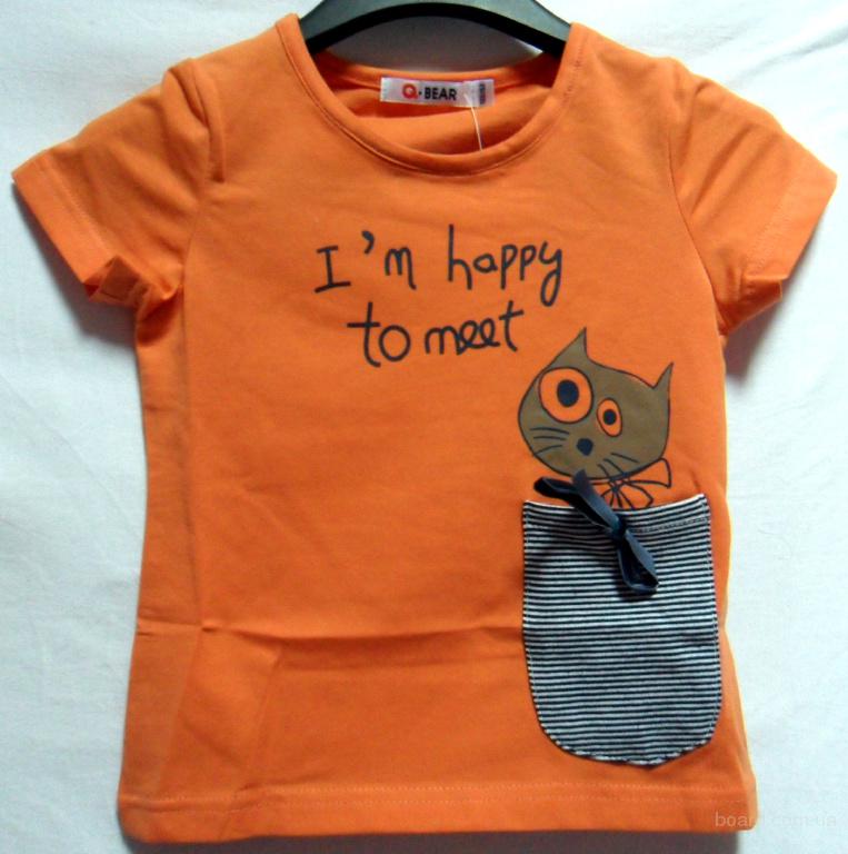 Модные футболки для девочек