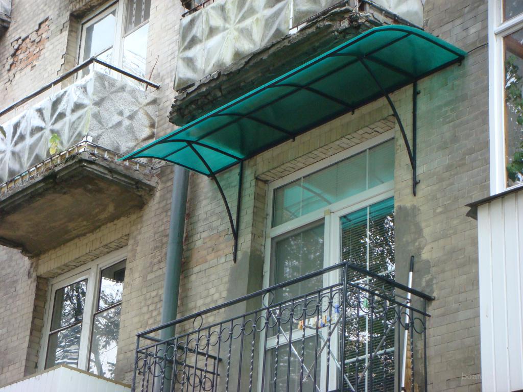 Навесы на балкон фото..