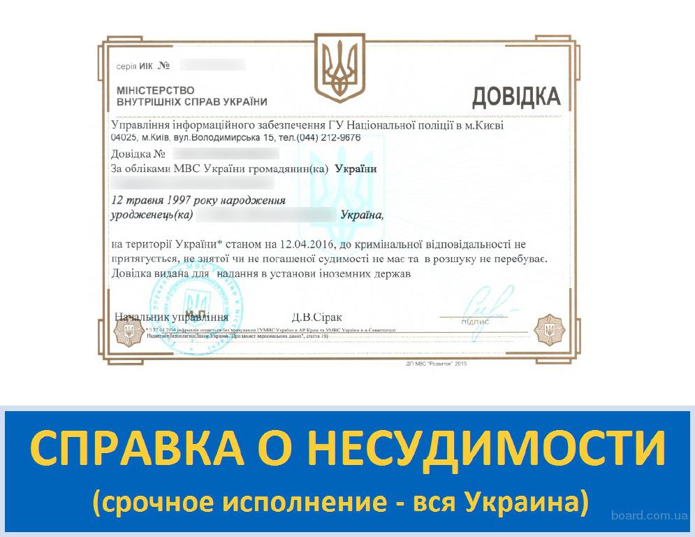 Как сделать справку о несудимости в россии Как сделать справку о несудимости в россии