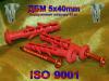Дюбель WAVE 5х40mm гриб быстрого монтажа с ударным шурупом-iso 9001