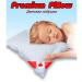 Подушка Premium Pillow 60*40 силикон, для новорожденных