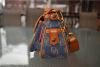 Сумка Dooney Bourke Signature Small Джинс + кожа, оригинал Б/У