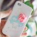 Чехол для iPhone 5/5s чехлы Чехол Happymori Pink Flower Girl Розовый цветок