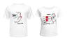 Парные футболки для влюблённых
