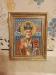 Ікона "Микола Чудотворець", вишита бісером