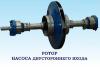 Ротор в сборе с подшипниками к насосу Д320-50