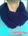 Недорогие вязаные крючком шарф-снуд