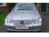 Решетка радиатора AMG Mercedes E W211 Silver/Chrome до рест.03-06