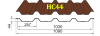 Профнастил НС-44