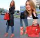 Furla skin red one bag.кожа крокодила натуральная сумка фурла 3 отд