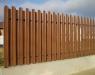 Штакетный забор металлический