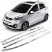 Kia Picanto 2011-17 хромовые молдинги на двери под окна передние задние новые (Made in Korea)
