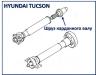 Шрус. Шрус кардана Hyundai Tucson OE: 493002E000