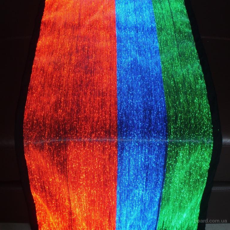 Оптоволоконная ткань ( fiber optic fabric ) Светящаяся ткань - продам ...