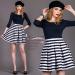 Полосатые модели платьев. Весна-лето