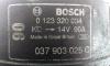 Генератор Volkswagen Golf 4 A3 Bora Octavia Leon Toledo 1.4 1.6 1.8 90A Bosch 0123320034 037903025C
