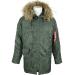 Куртка (аляска) Alpha Industries N3B (новые, 3 цвета)