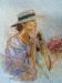 Картина «Дама в шляпе»