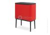 Ведро для сортировки мусора двухсекционное Brabantia Bo Touch Bin 11/23 л, Passion Red