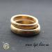 Обручки з жовтого золота
