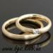 Обручки з жовтого золота
