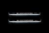 Накладки на пороги авто с подсветкой x3 f25 x4 f26 M Perfomance (rear doors) - (type Static)